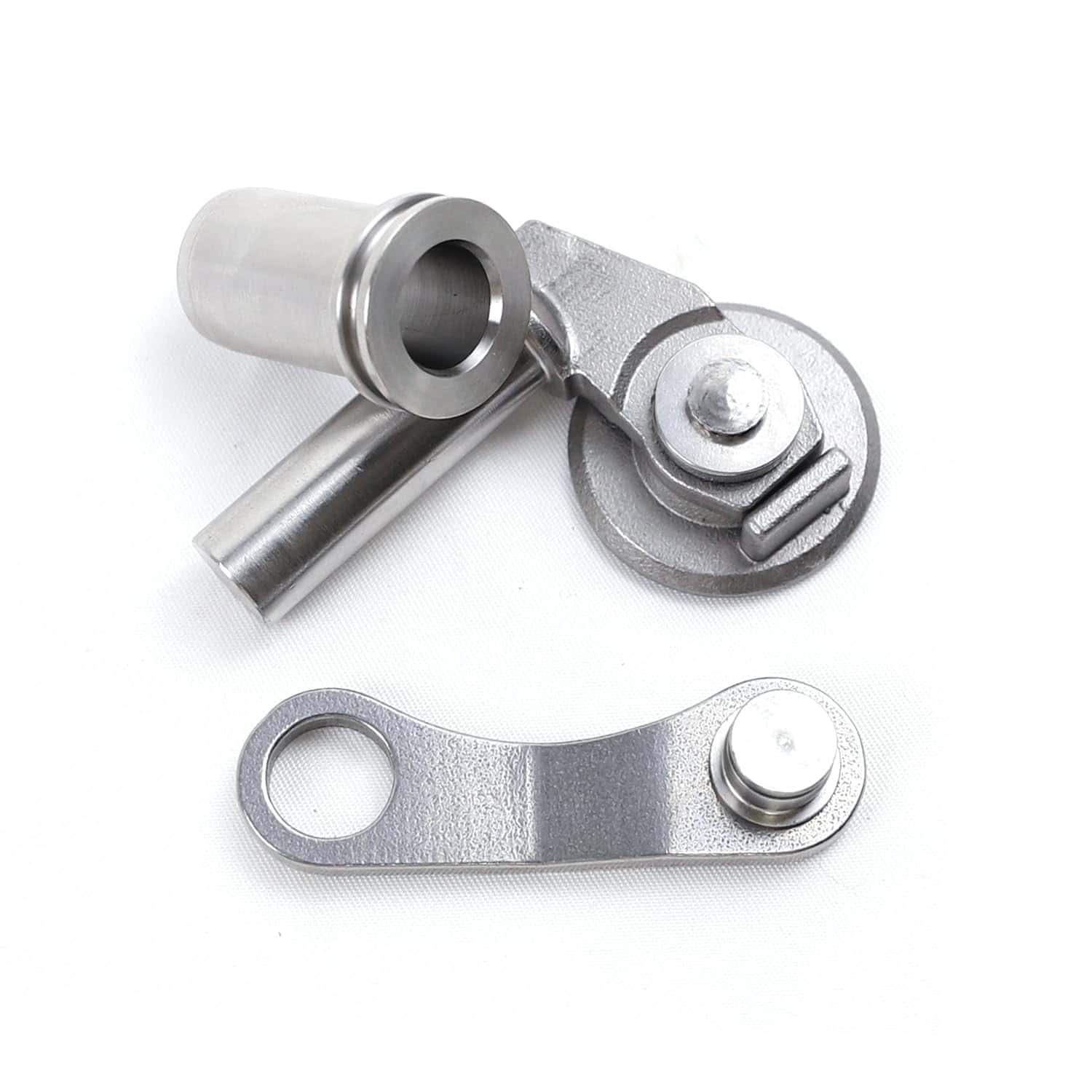 Placa de Válvula de Turbo de Aluminio Plateado Compatible - Imagen 3