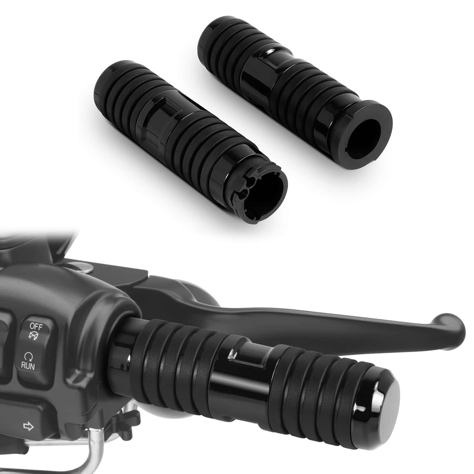 Puños de Manillar JUNJUMOTO de 1 pulgada Control de