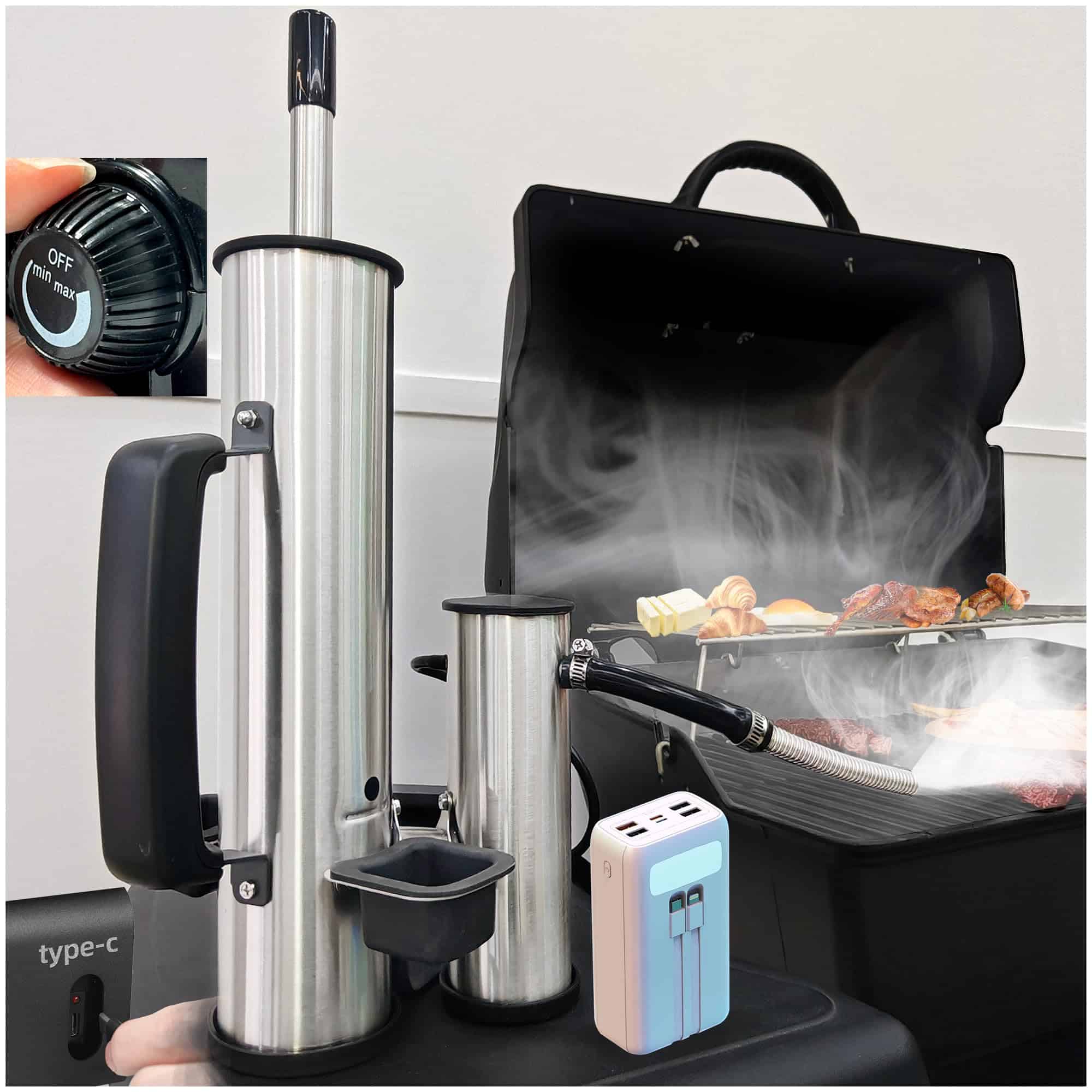 Tubo de Humo Avanzado para Ahumador de Pellets, Última