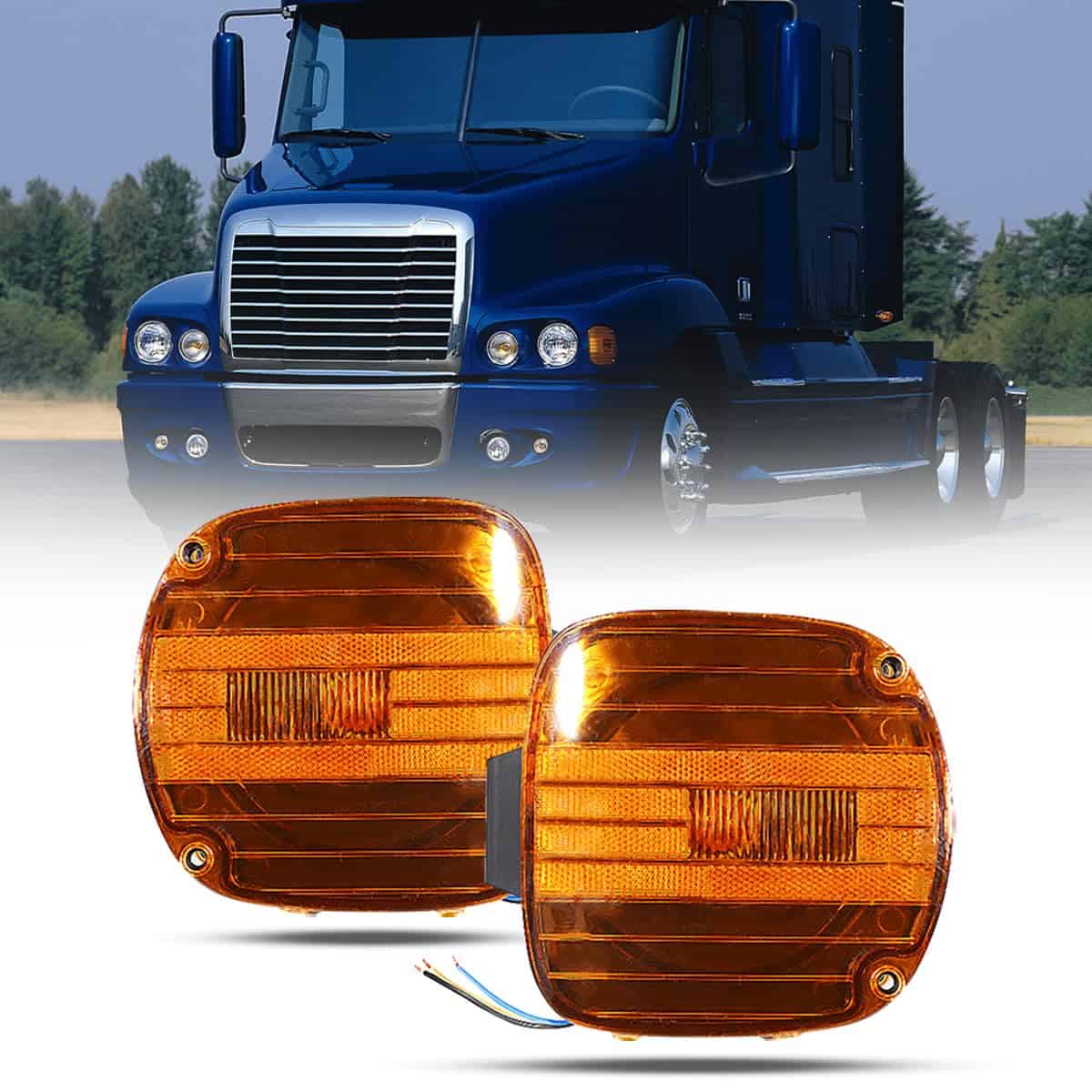 Luz de intermitente de esquina compatible con Freightliner