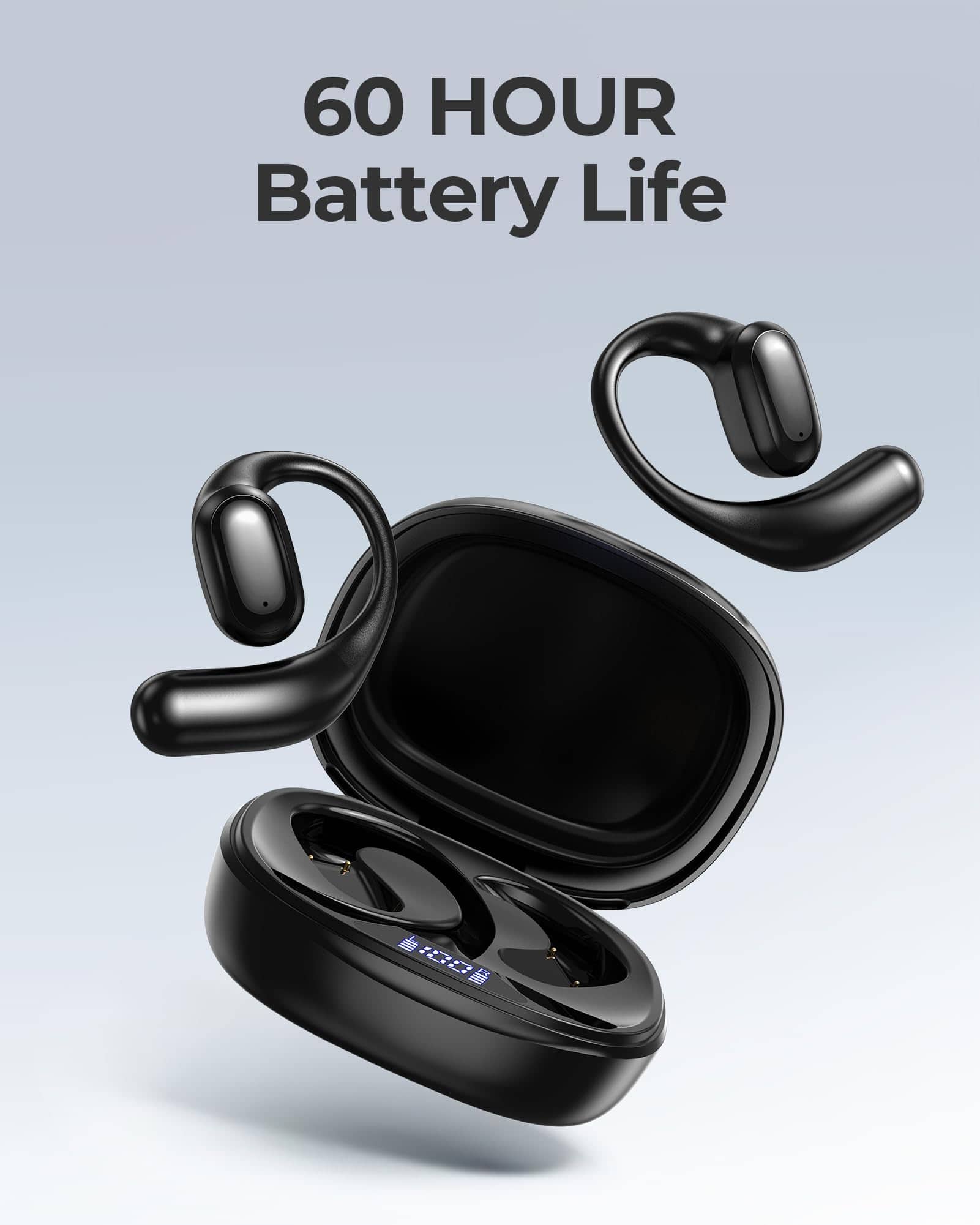 Audífonos de Oído Abierto LeMuna, Auriculares Bluetooth 5.3 - Imagen 6