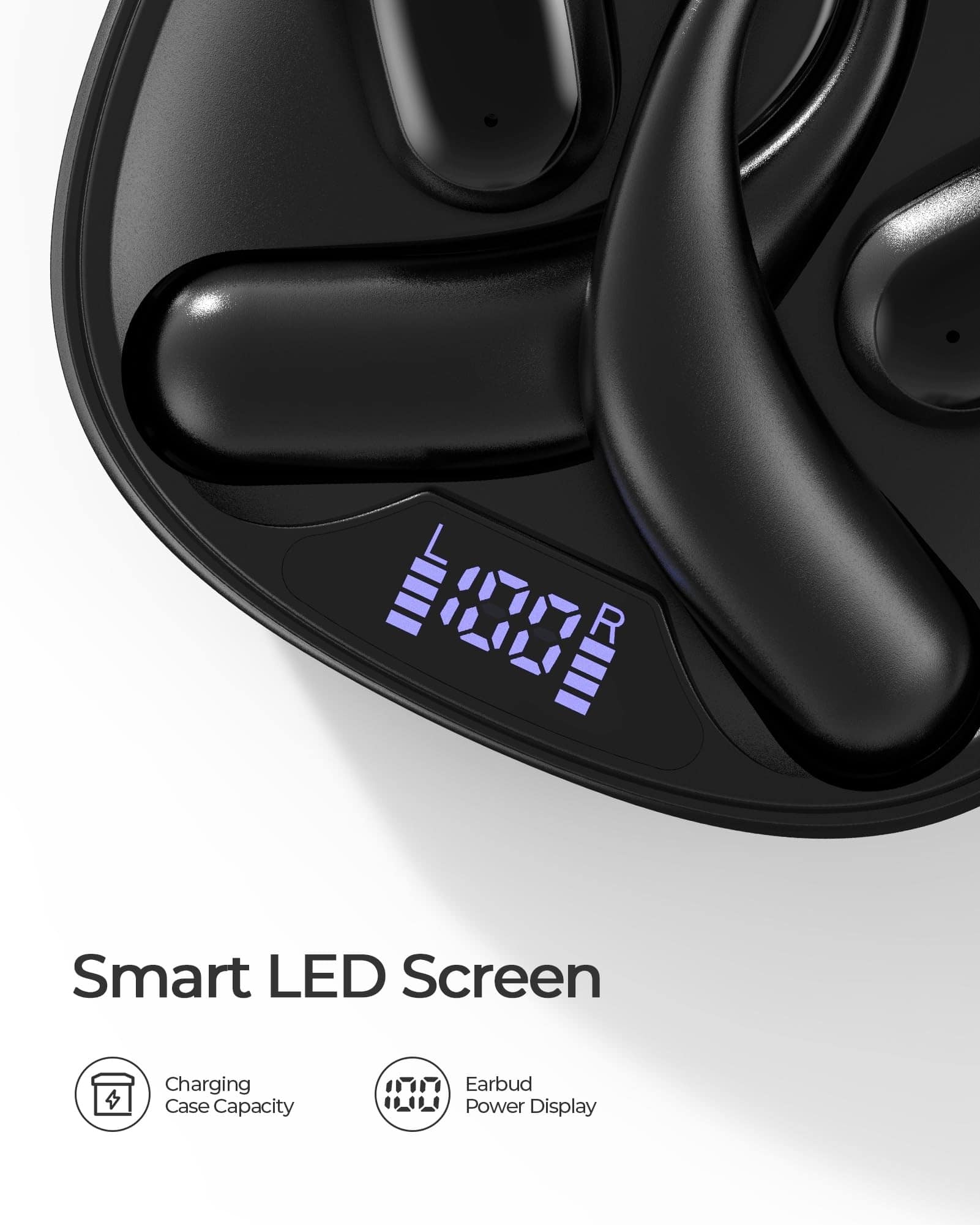 Audífonos de Oído Abierto LeMuna, Auriculares Bluetooth 5.3 - Imagen 7