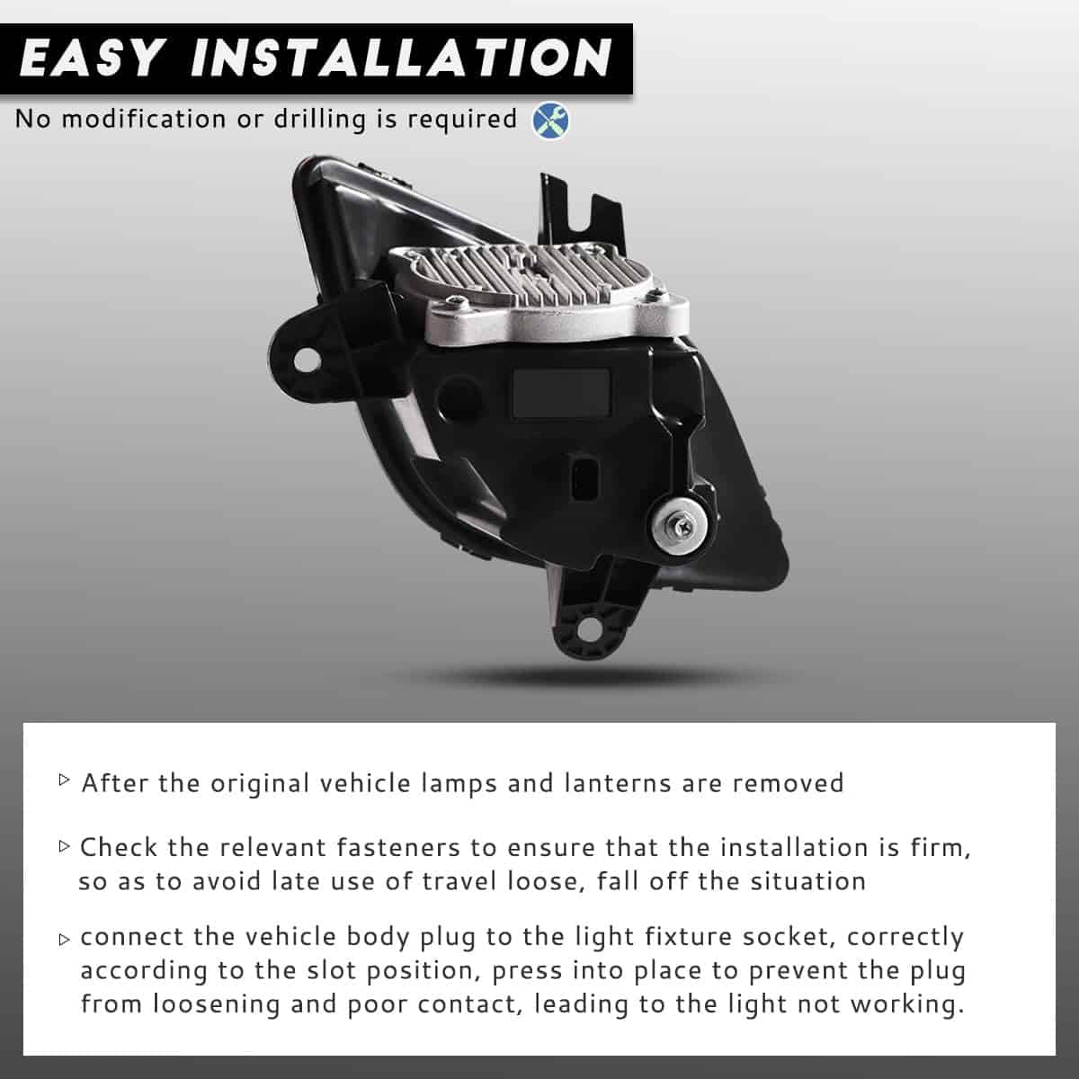 Luces de Niebla Led Easyinst Compatible con Freightliner - Imagen 6