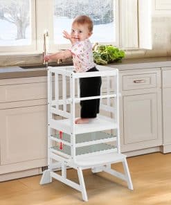 Taburete de Cocina para Niños COSYLAND, Taburete de Pie