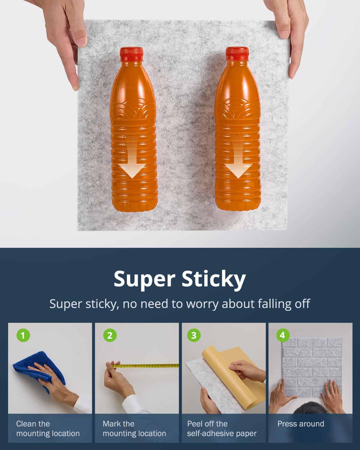 Paquete de 12 Paneles Acústicos 12"X12"X0.4" Paneles de - Imagen 7