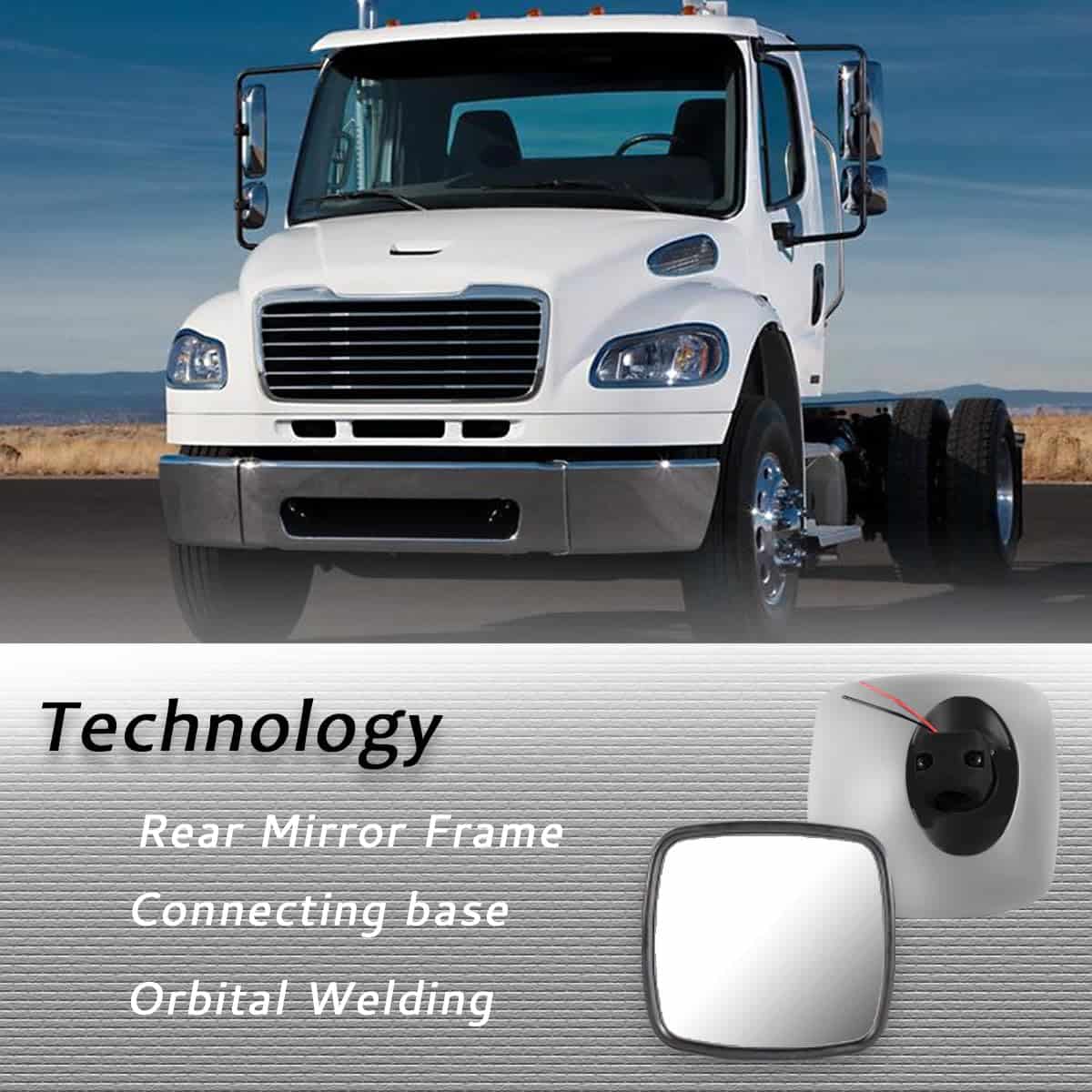 Espejo Retrovisor de Ángulo Ancho - Térmico, Compatible con - Imagen 6