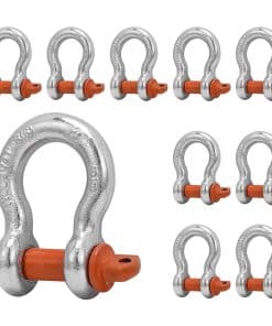 Leero 5/8" D Ring Shackles, 3.25 tons (7,165 Lbs) de