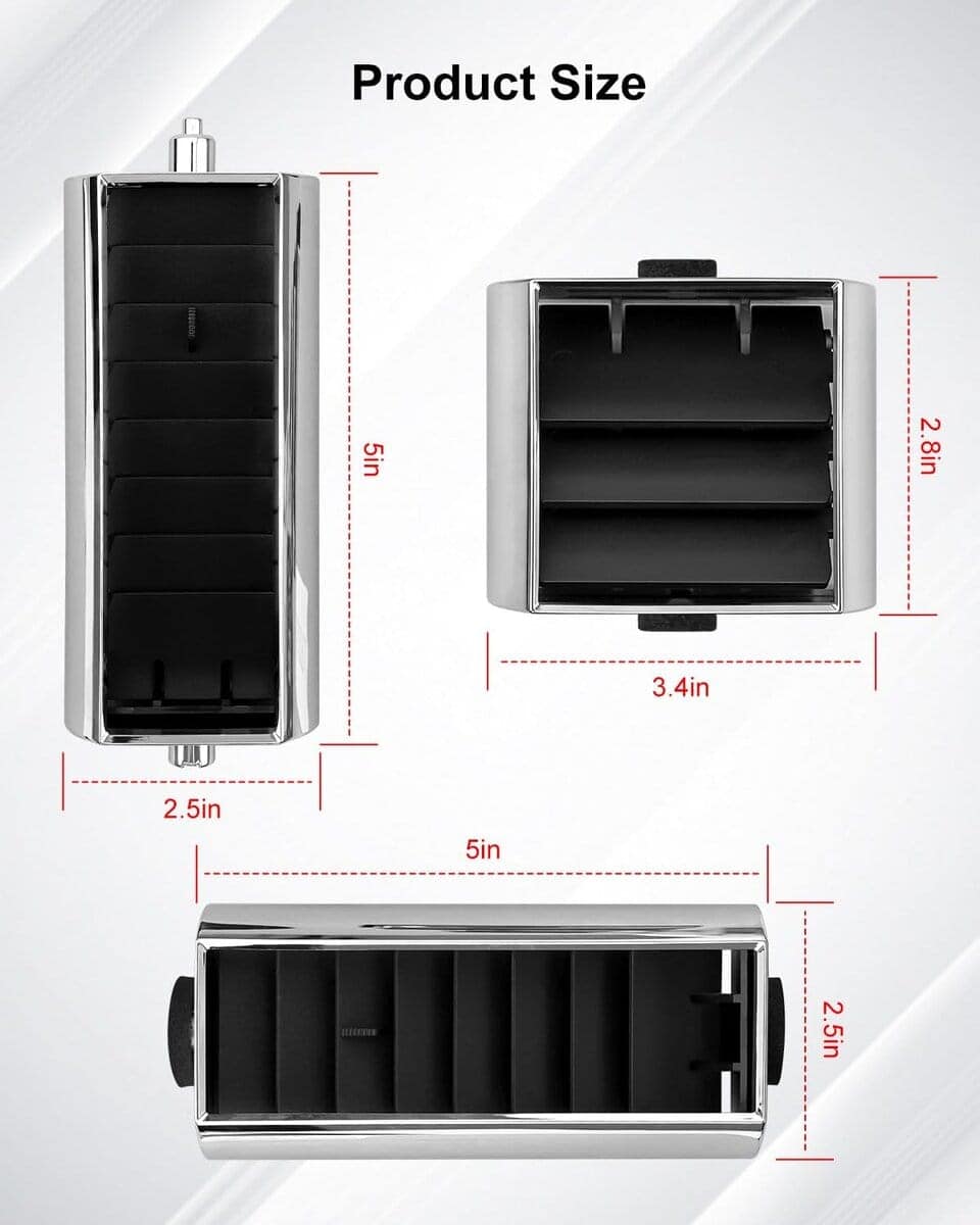 Conjunto de Salidas de Aire Acondicionado para Tablero - Imagen 6