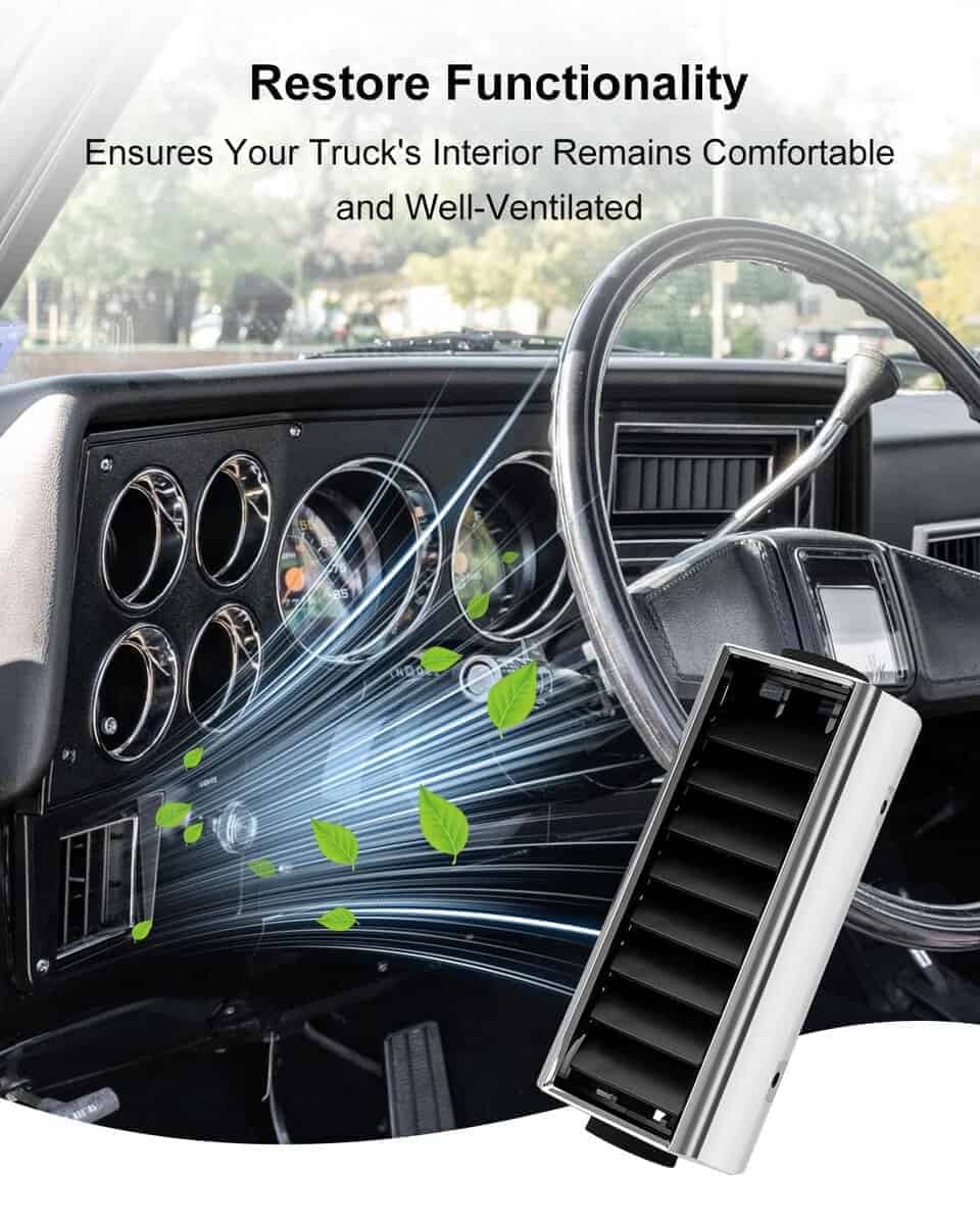 Conjunto de Salidas de Aire Acondicionado para Tablero - Imagen 5