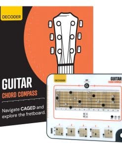 Libro de acordes de guitarra y herramienta de acordes -
