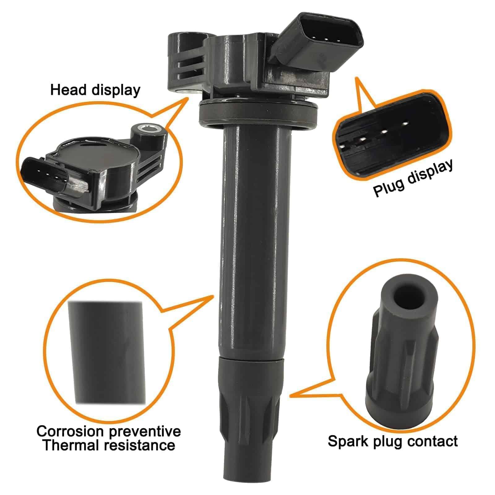 Paquete de 6 Bobinas de Encendido UF506 90919-02234 - Imagen 4
