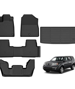 GINOWY - Tapetes y Forro de carga para Honda Pilot 2023