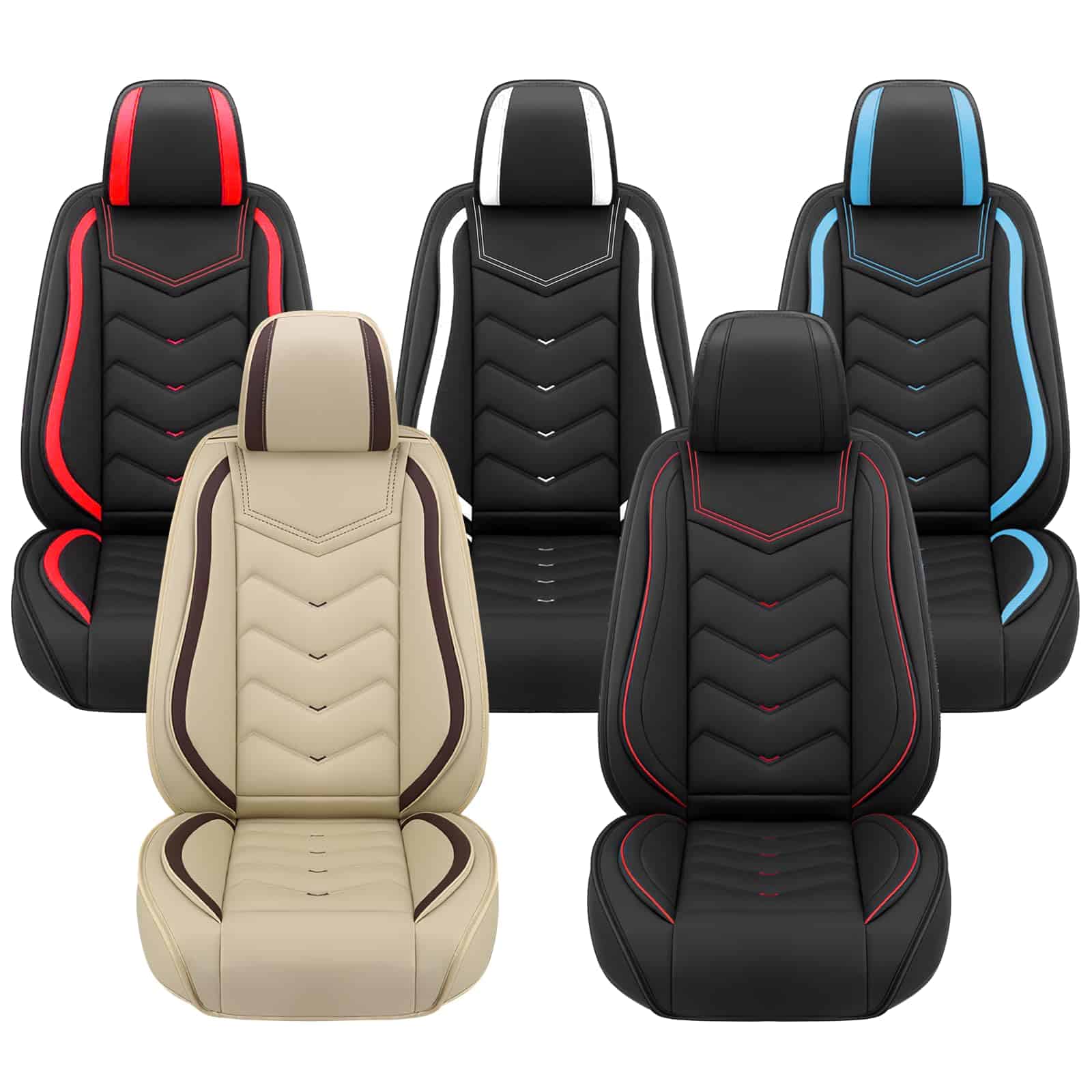 Cubiertas de asiento para automóvil ADERN para Ford Mustang - Imagen 8