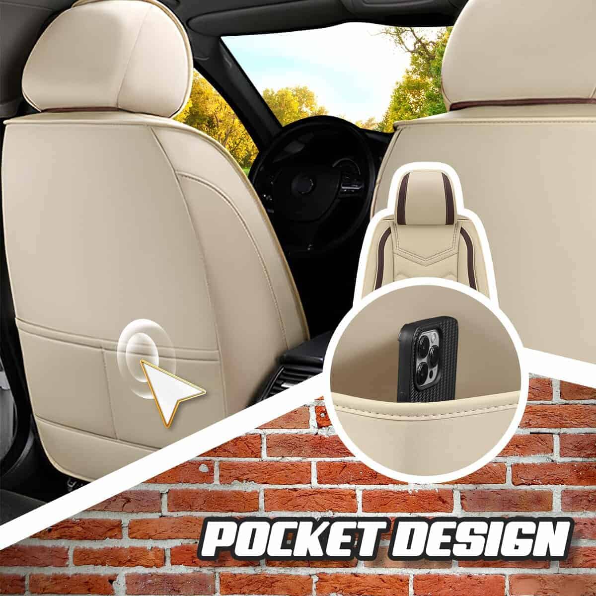 Fundas de asiento para automóvil ADERN para Nissan Murano - Imagen 3