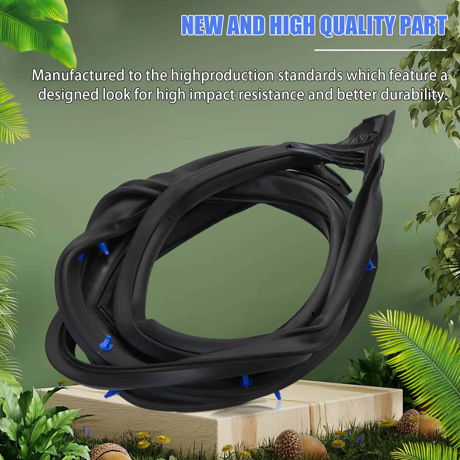 Anlseiod Sello de moldura de goma para la moldura del - Imagen 4