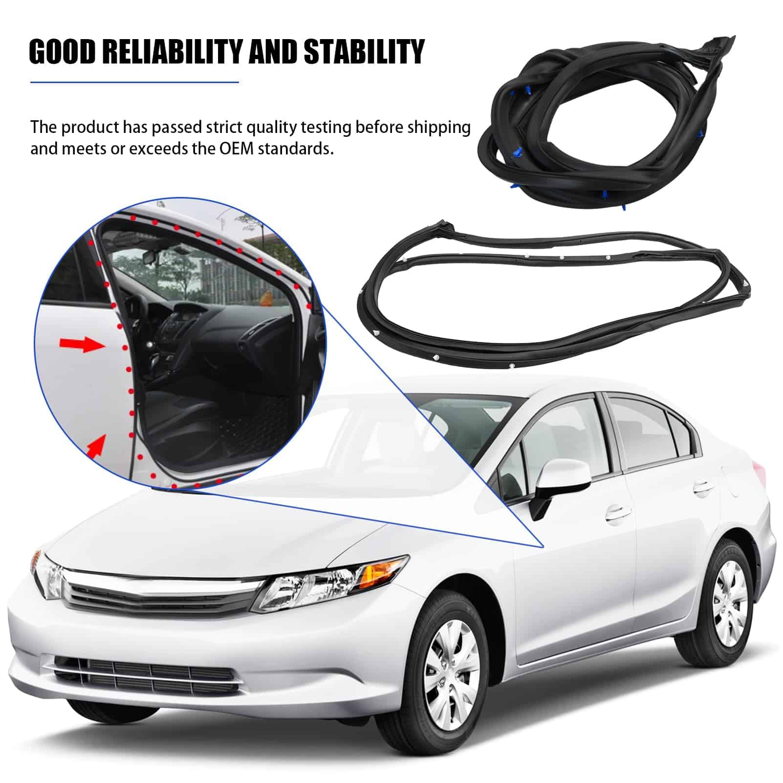 Anlseiod Sello de moldura de goma para la moldura del - Imagen 5