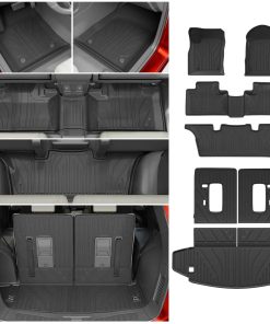 Tapetes del piso Thinzyou Compatible con Dodge Durango