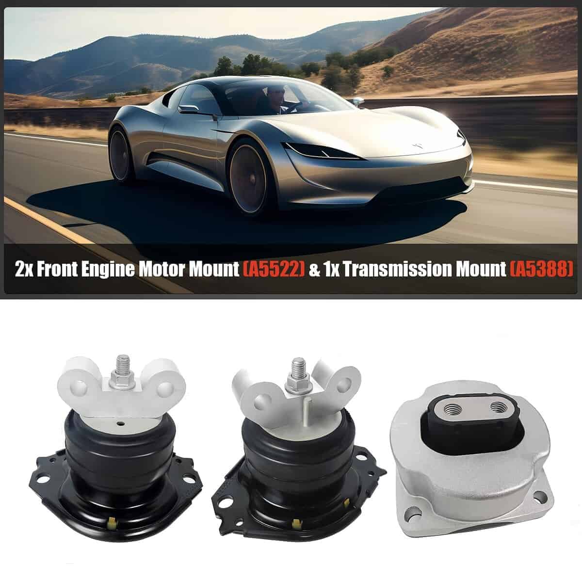 PANDOUTO Juego de soportes de motor y soporte de - Imagen 5