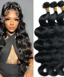 Paquetes de Cabello Humano Ondulado del Cuerpo 16 18 20