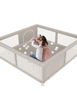 Corralito Grande para Bebés besuhot de 79x79 pulgadas,