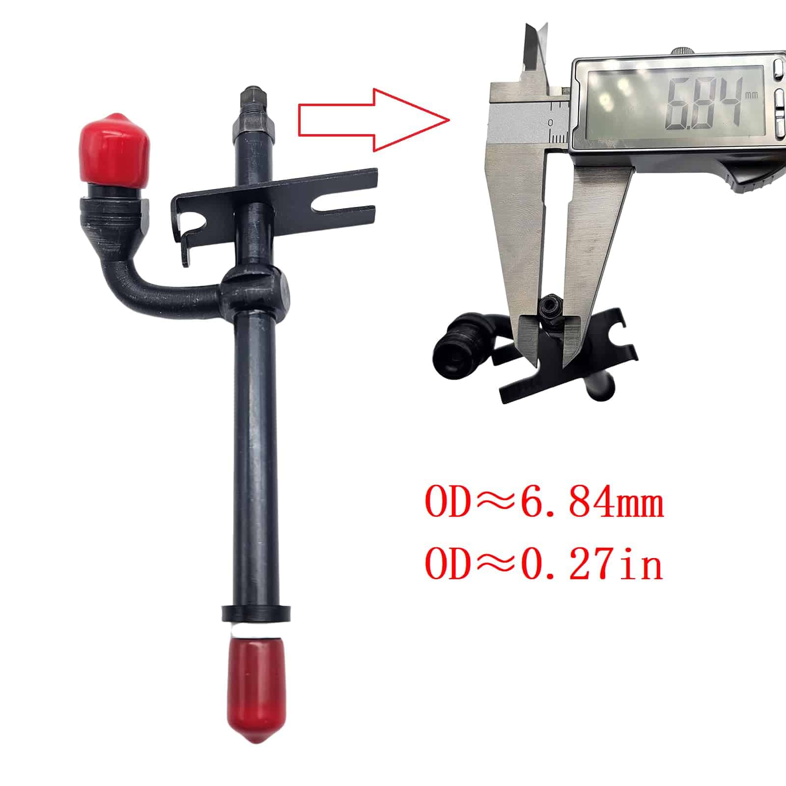 Inyector de Combustible AR89564 AR89563 27333 4PCS para - Imagen 4
