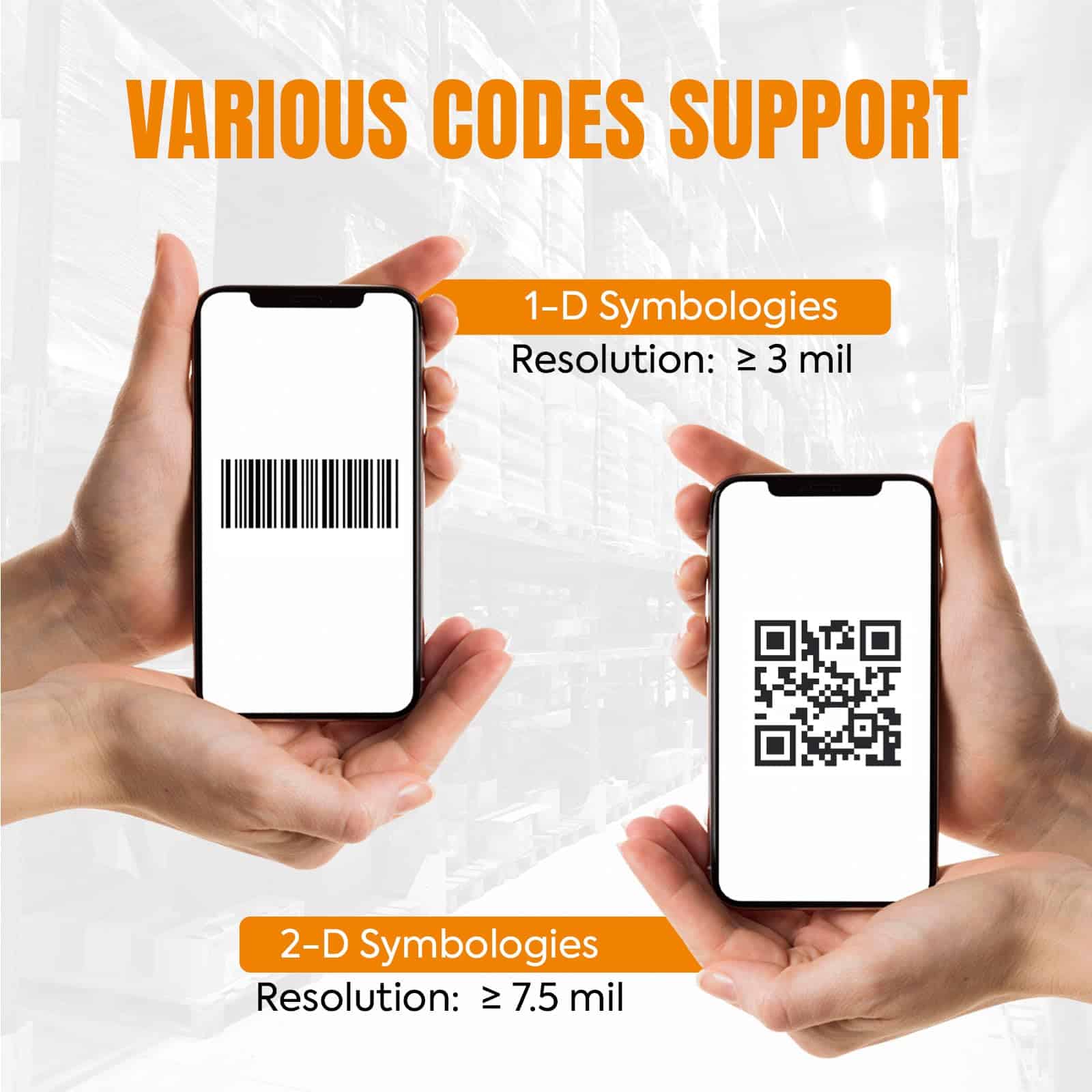 Escáner de códigos de barras inalámbrico Argox con base de - Imagen 4