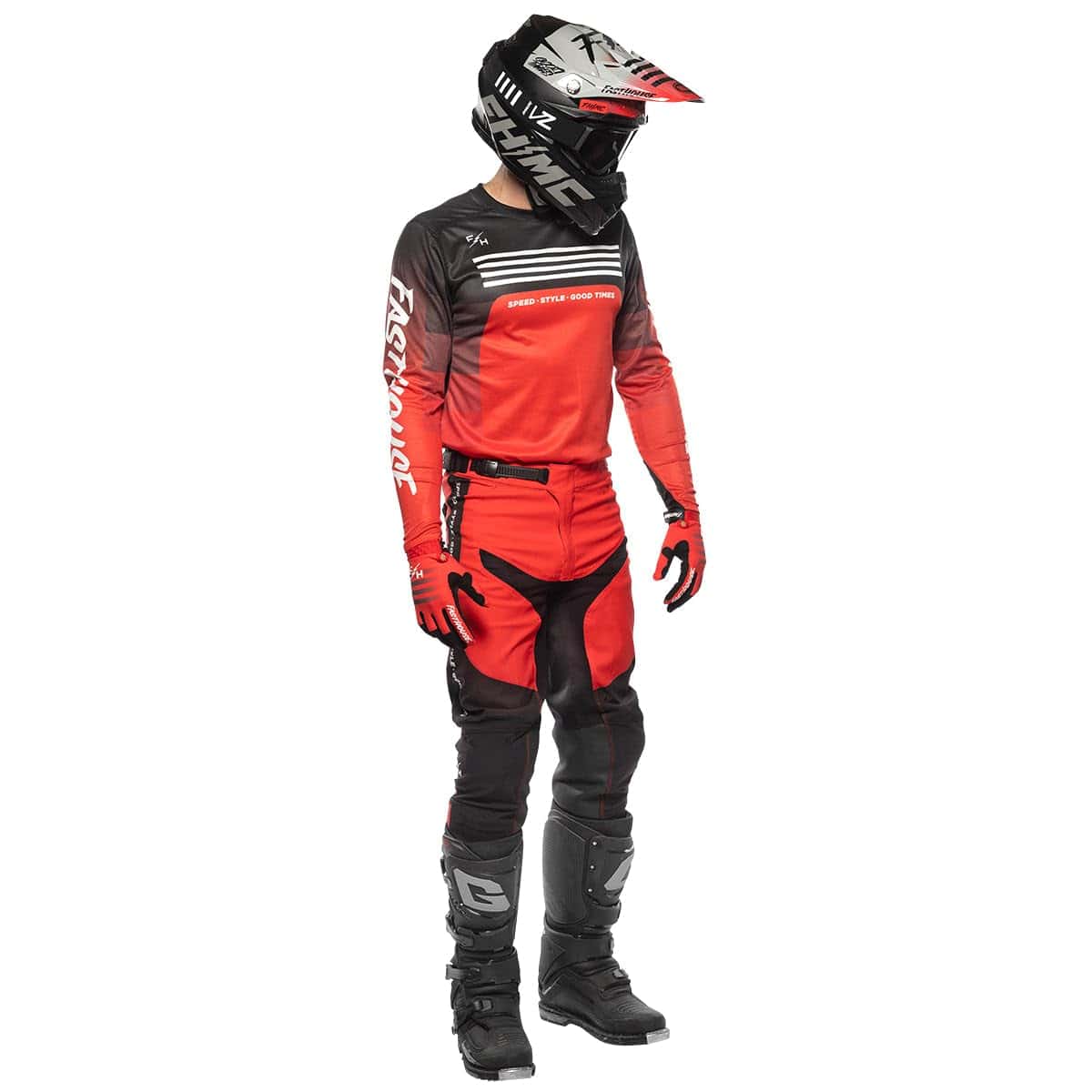 Pantalón FASTHOUSE Elrod Hypersonic (Rojo, 28) - Imagen 7