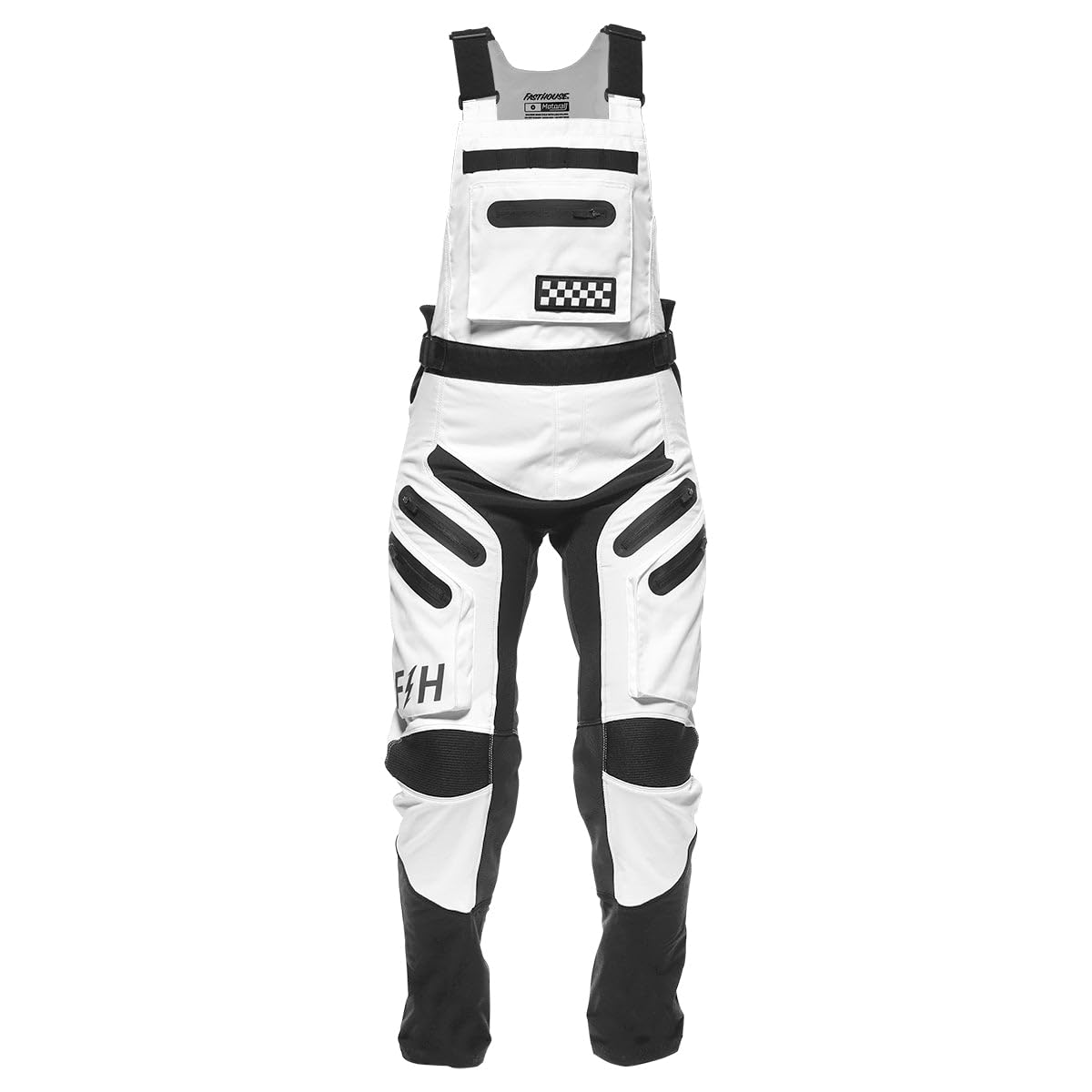 Mono de Motocross para Mujer FASTHOUSE (Blanco/Negro, Talla