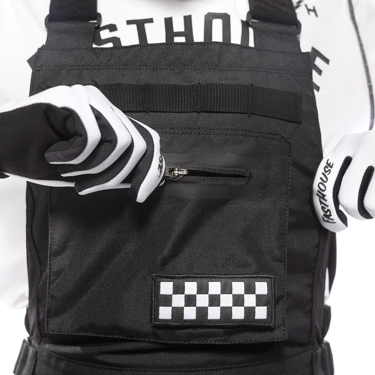 Mono de Motocross para Mujer FASTHOUSE (Negro, W4) - Imagen 6