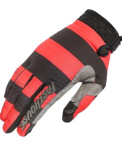 Guante FASTHOUSE Speed Style Akin (Negro/Rojo, X-Small)