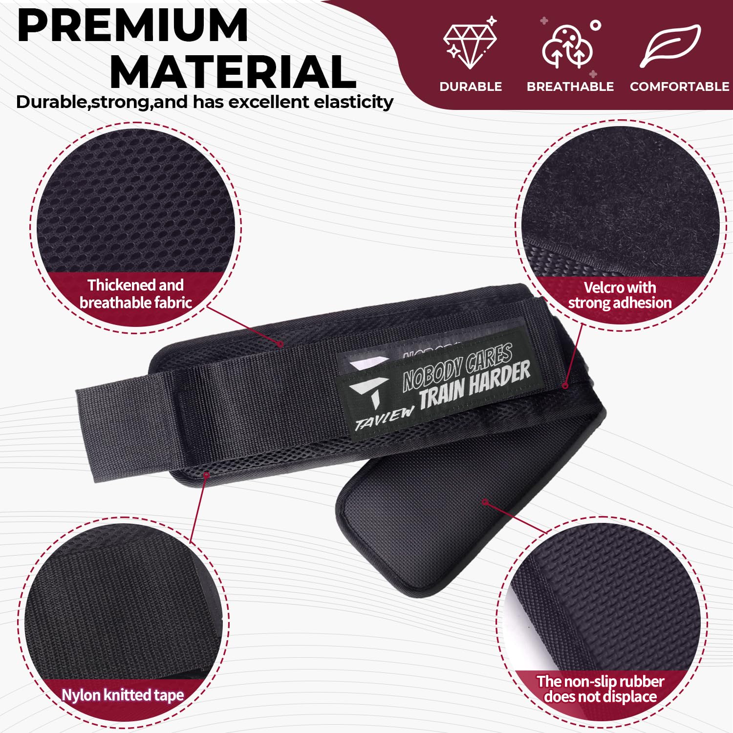 Cinturón de Empuje de Cadera para -Negro Oscuro - Imagen 3