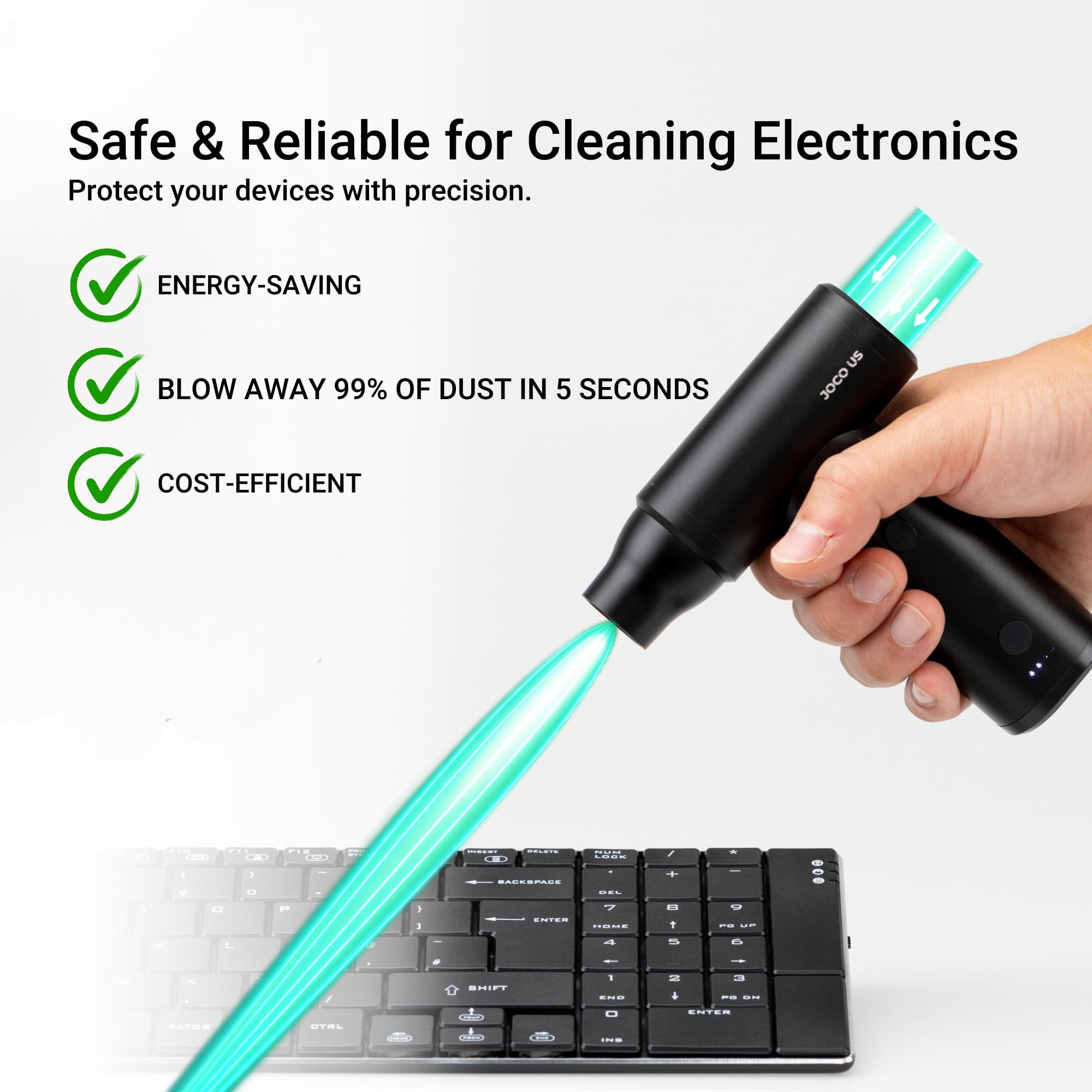 JOCO US 2025 Soplador de Aire Comprimido y Aspiradora de - Imagen 4