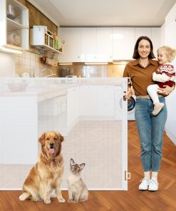 Puerta para bebés de 48" Extra Alta x 115" Ancha, Puertas