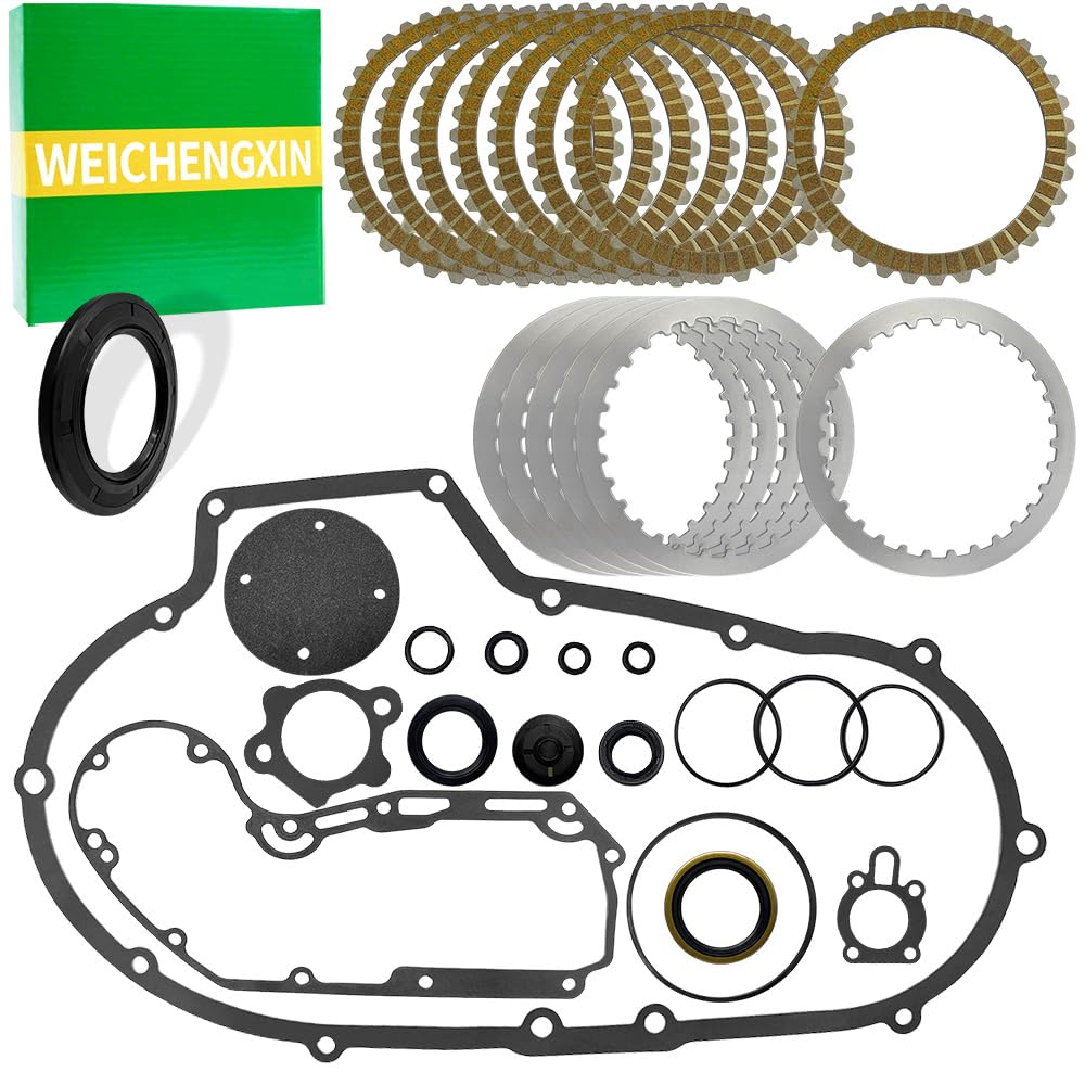 Kit de placas de embrague de acero y placas de fricción de