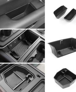 Organizador de bandeja de consola central de 4 piezas