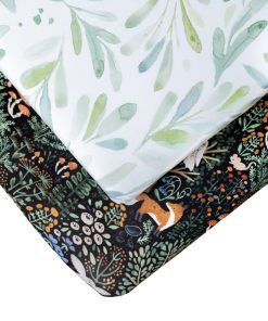 Sábanas Ajustadas para Cuna Jade&Kai 2-Pack | Hechas con