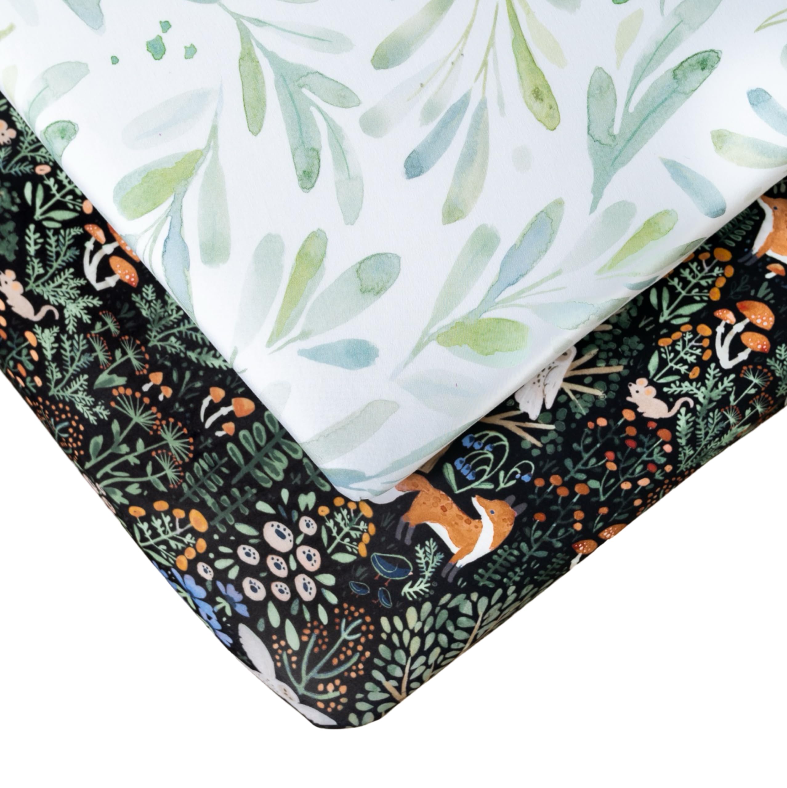 Sábanas Ajustadas para Cuna Jade&Kai 2-Pack | Hechas con