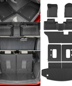 Tapetes de piso Dattumar compatible con Dodge Durango 7