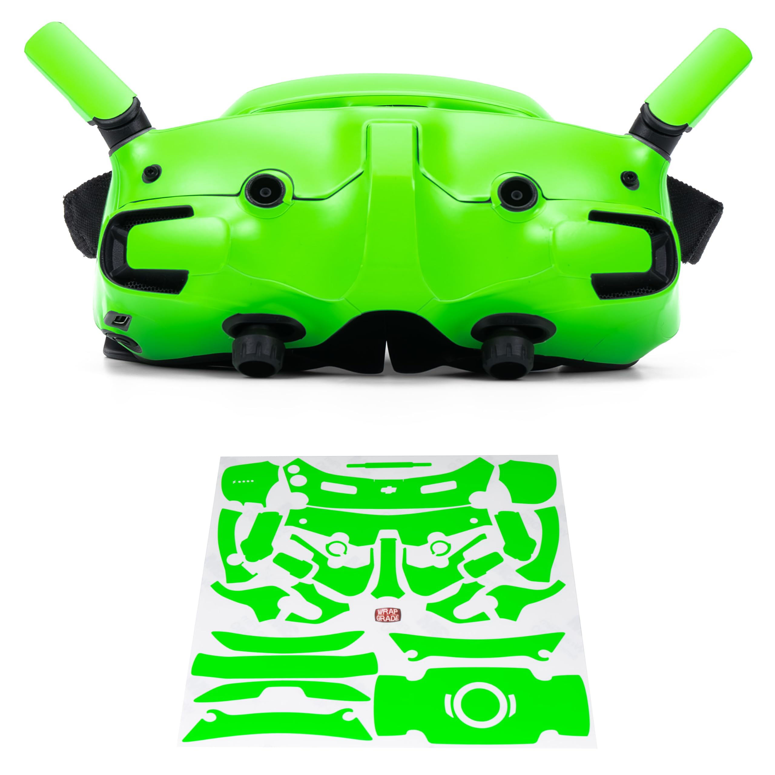 Calcomanías de piel WRAPGRADE compatibles con -Neon Green