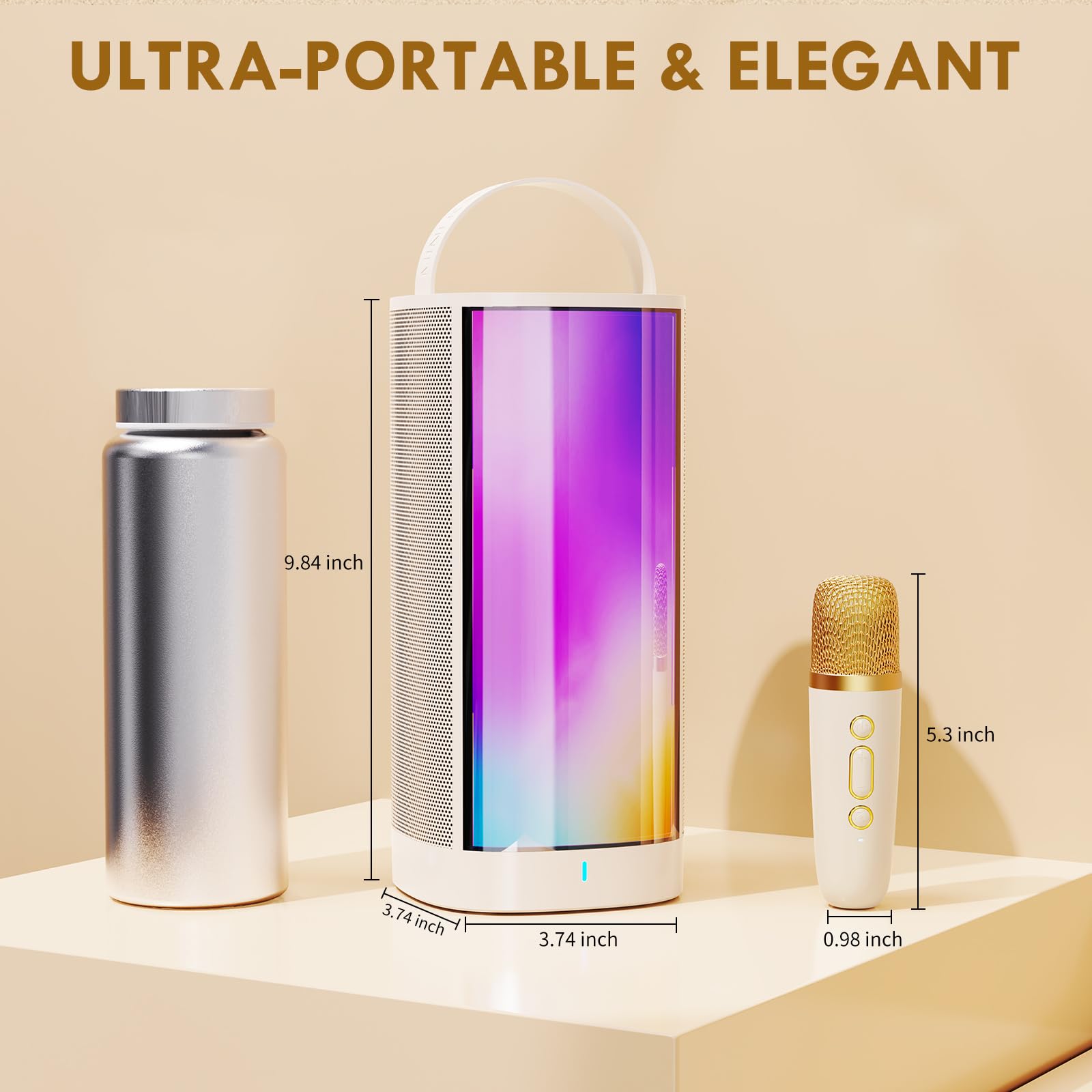 Máquina de Karaoke HWWR con Micrófonos Inalámbricos para - Imagen 8