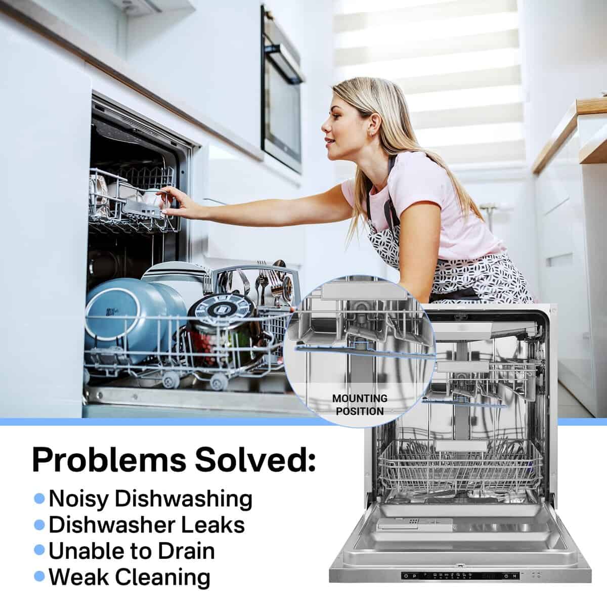 Sthovd W10498900 WPW10498900 Reemplazo del Brazo de Spray - Imagen 6