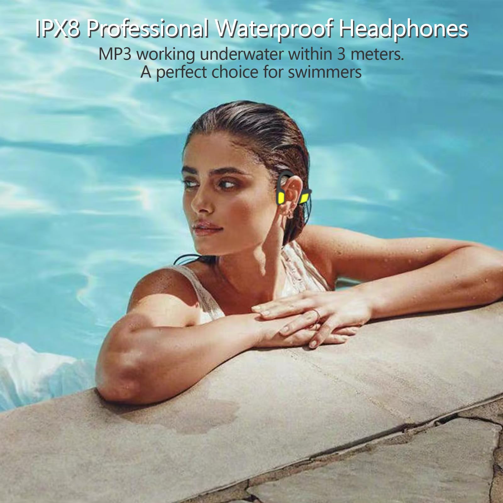 Auriculares de conducción ósea MiFE Fresh Music ligeros con - Imagen 6