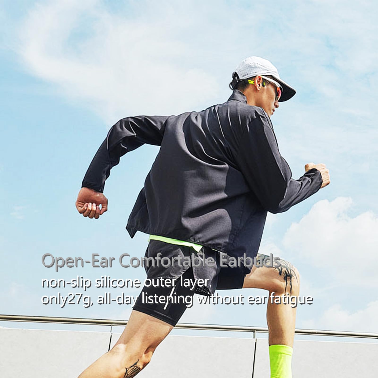 Auriculares de conducción ósea MiFE Fresh Music ligeros con - Imagen 7