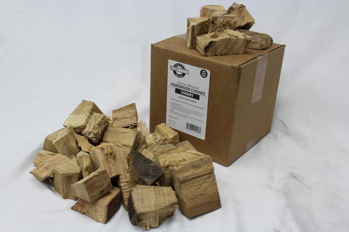 Trozos de Madera de Cerezo para Asar a la Parrilla - 420