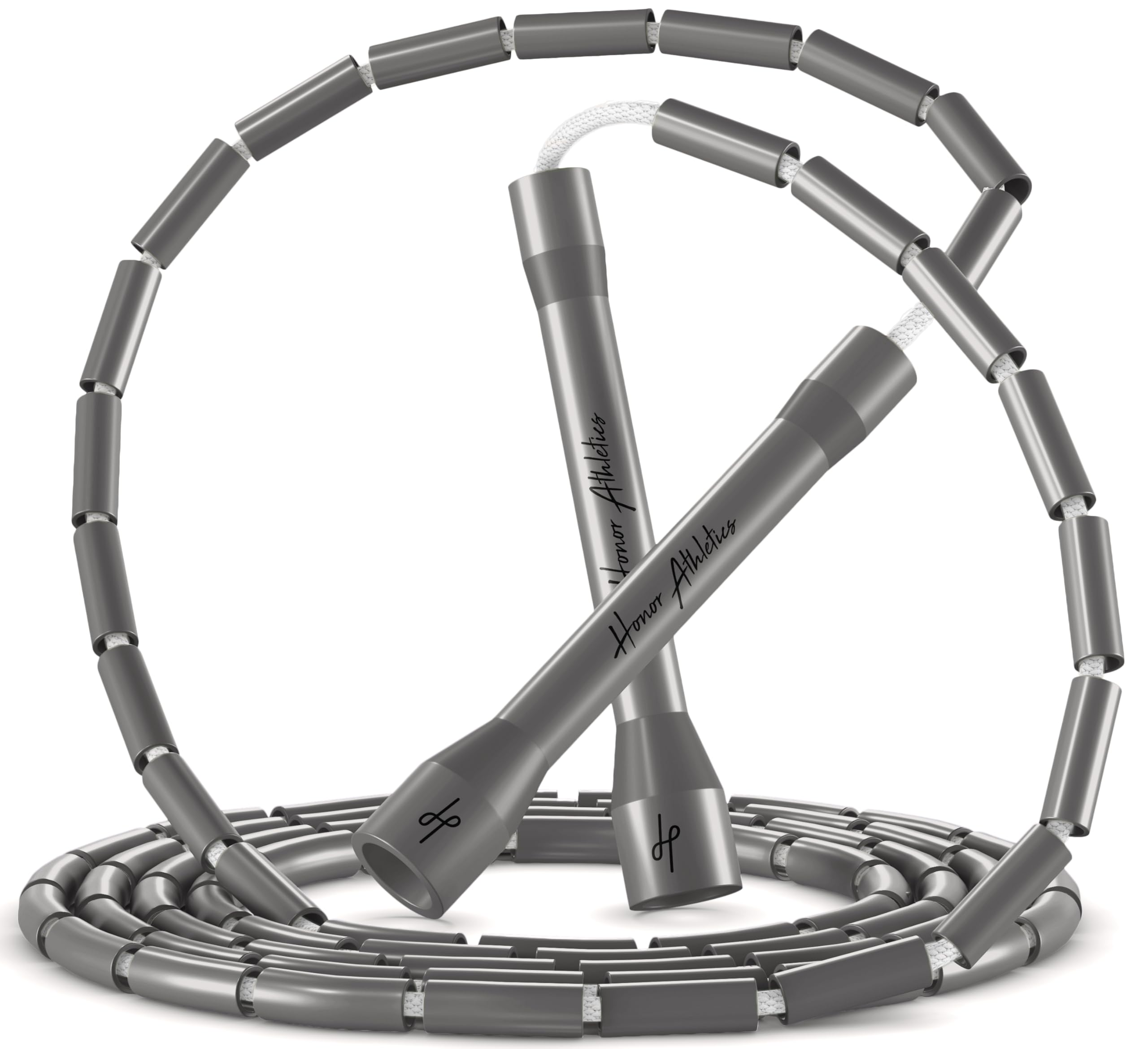 Cuerda de Saltar con Cuentas Honor -Plata Galáctica