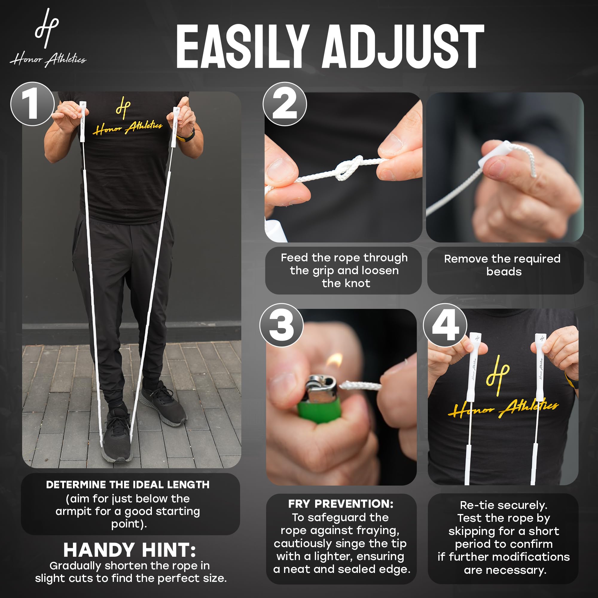 Cuerda de Saltar con Cuentas Honor -Plata Galáctica - Imagen 7