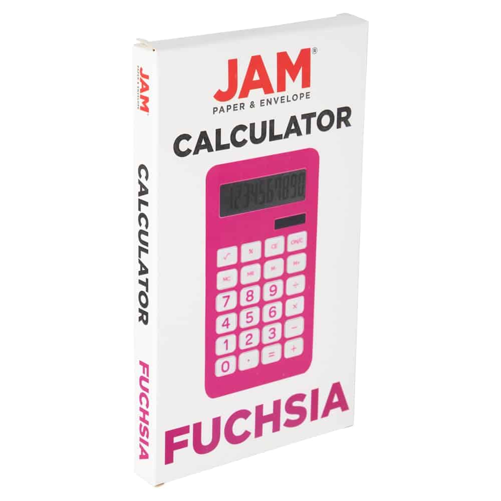 Calculadora de Escritorio JAM PAPER - -Rosa Fucsia - Imagen 7