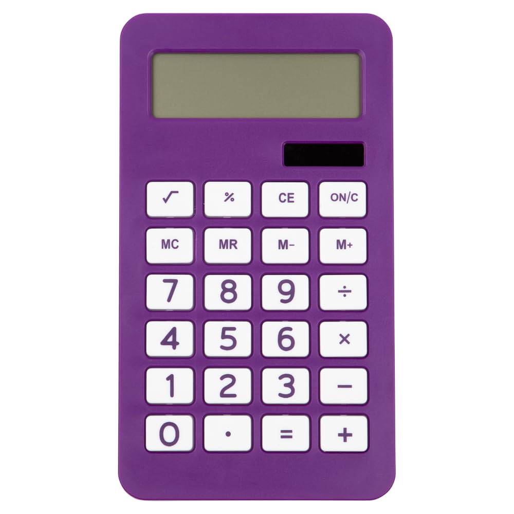 Calculadora de escritorio JAM PAPER - -Morado
