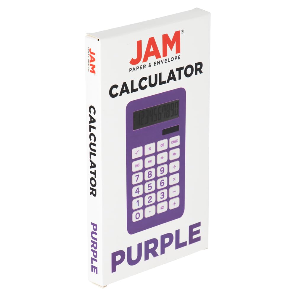 Calculadora de escritorio JAM PAPER - -Morado - Imagen 7