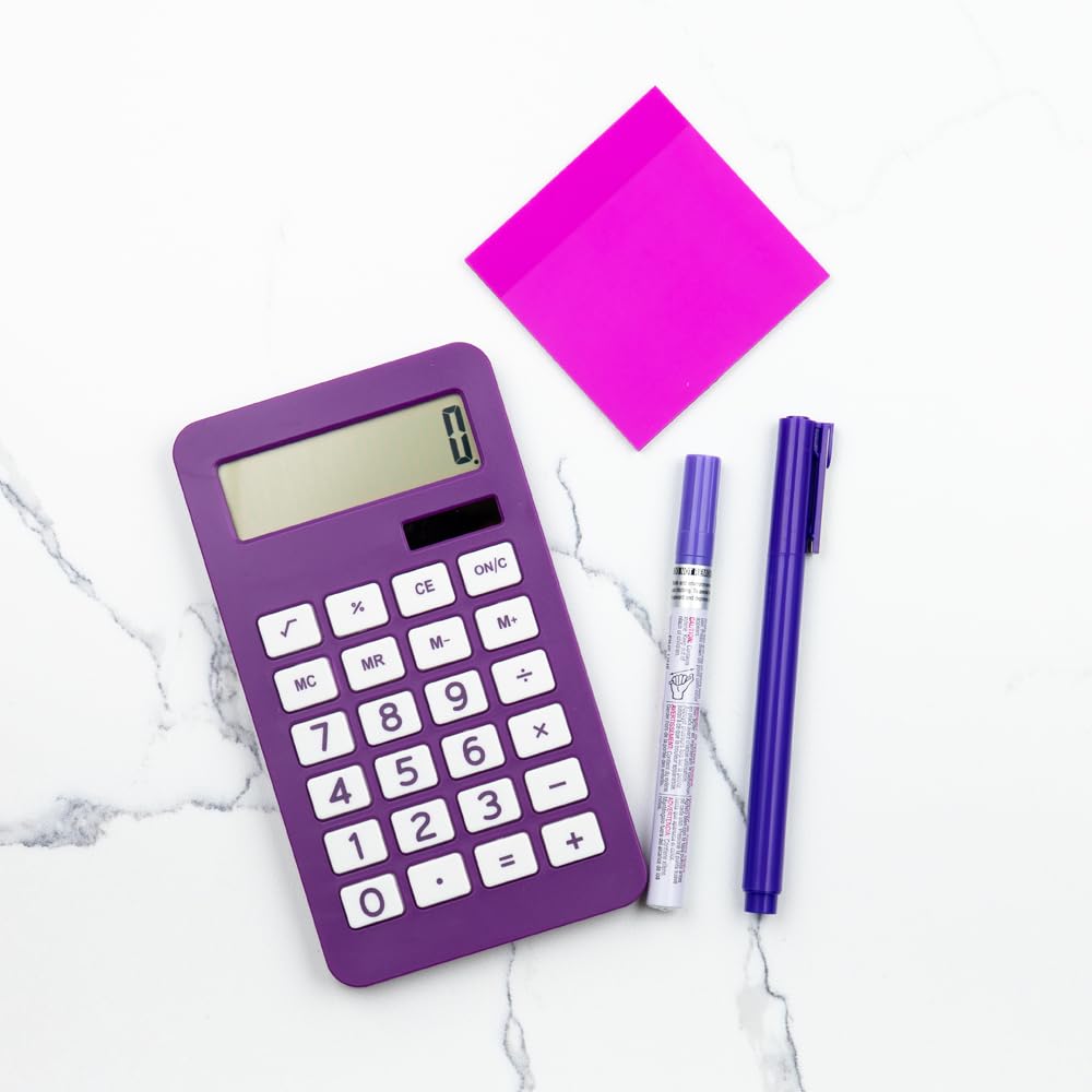 Calculadora de escritorio JAM PAPER - -Morado - Imagen 9